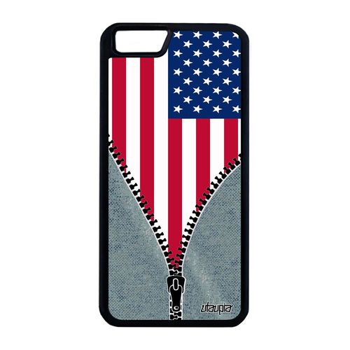 Coque Silicone Pour Iphone 6 6s Plus Drapeau Etats Unis Usa Americain Etui Iphone 6 Plus Iphone 6s Plus