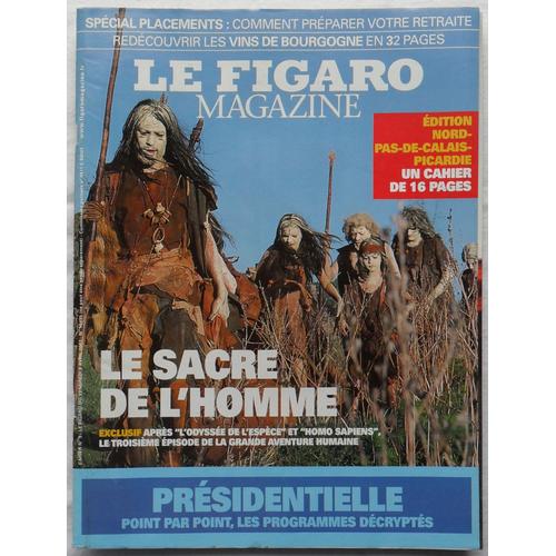 Le Figaro Magazine (Cahier N°3 - Le Figaro N° 19495 Du Vendredi 6 Avril 2007).