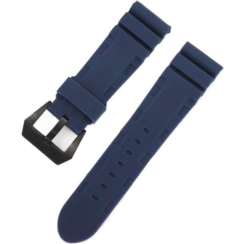 Bracelet en caoutchouc pour Panerai 441 111 - Bracelet étanche en silicone - Accessoires de montre 22 mm et 24 mm