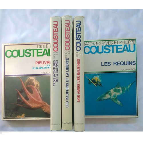Lot De 5 Livres De Diolé Et Cousteau