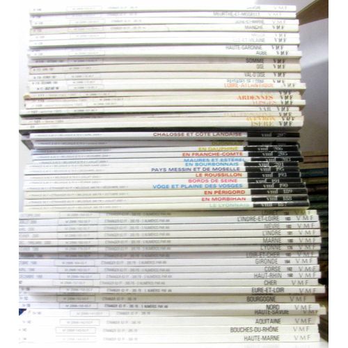 Lot De 53 Numéros Non Consécutifs (Voir Description) Vieilles Maisons Françaises -Patrimoine Historique: Loiret, Nièvre, Loir Et Cher, Dijonnais, Morbihan, Haute Marne, Oise, Aredennes Etc.
