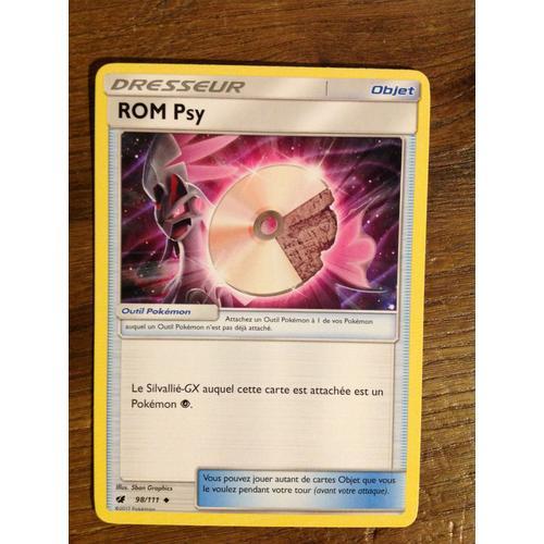 Carte Dresseur Pokémon - Rom Psy - 98/111 - Invasion Carmin