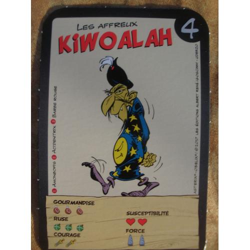 Carte Les Affreux Kiwoalah N°4 Le Village En Fête Chez U