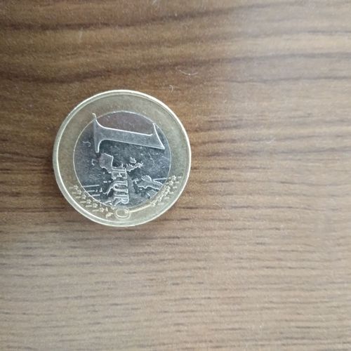 Pièce De Monnaie D'1 Euro Chypre Année 2008 Très Bonne État.