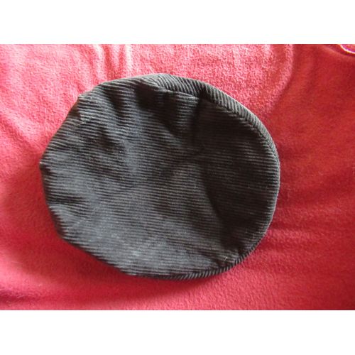 Casquette En Velours Marron T56