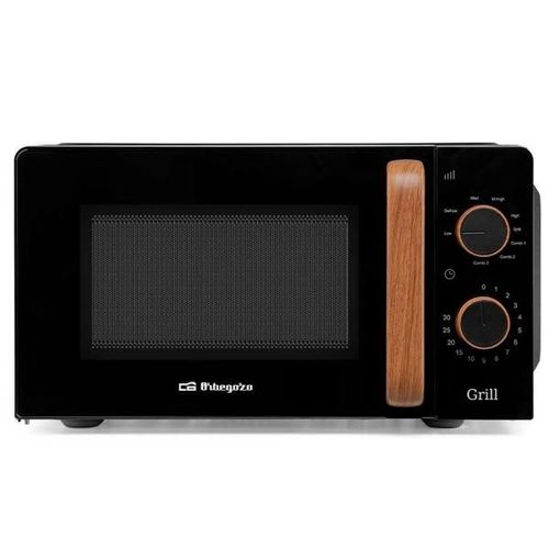 Orbegozo Mi 2140 Noir Micro-ondes Avec Grill 700w Avec 20 Litres