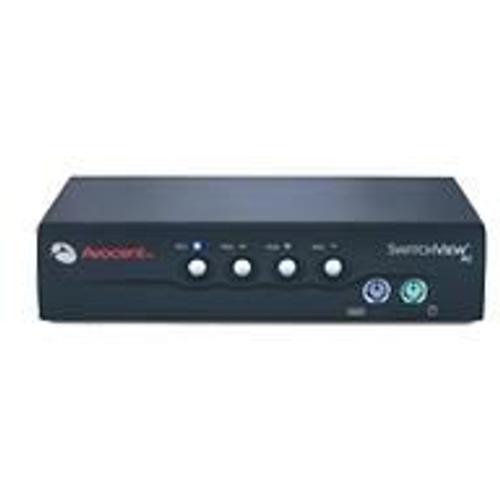 Avocent Switchview PC - Commutateur KVM - 4 x KVM port(s) - 1 utilisateur local - Ordinateur de bureau