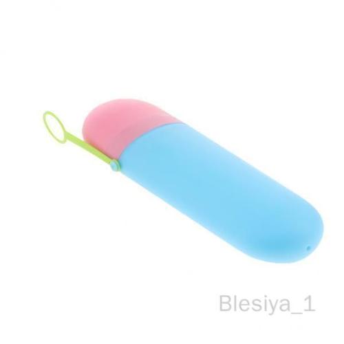 Blesiya 5xportable En Plastique Brosse À Dents Porte-Dentifrice Boîte De Rangement + Cintre 03