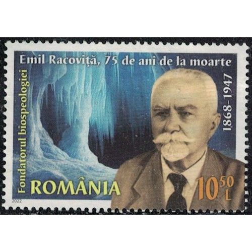 Roumanie 2022 Used Emil Racovita Biologiste Explorateur Y&t Ro 6945 Su