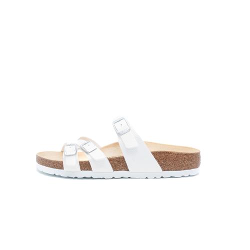 Birkenstock Franca Chaussons Brillants En Lézard