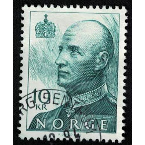 Norvège 1993 Oblitéré Used King Roi Harald V 10 Kr Su
