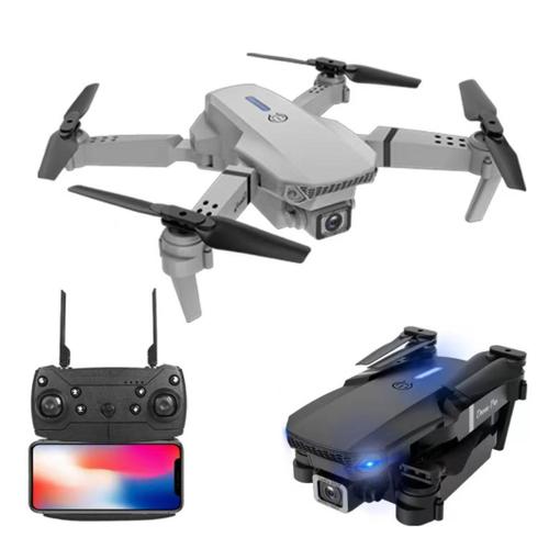 Drone Pliable Avec Caméra Hd, Transmission Fpv, Lumière Led, Télécommande Et Visionnage Sur Smartphone - Drone Pro X-No
