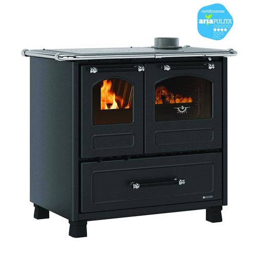 1 X CUISINIERE A BOIS FAMILY 4.5 Couleur noir anthracite