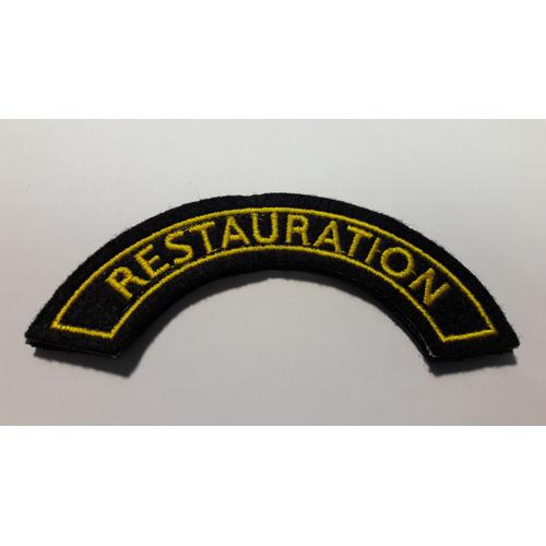 Patch Écusson Restauration