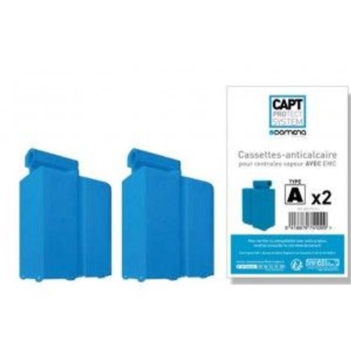 Cassettes 2 Anti Calcaire Pour Centrale Vapeur Domena