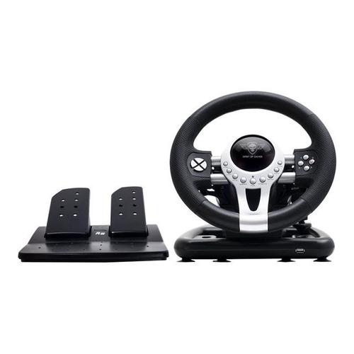 Suza Spirit Of Gamer Race Pro Wheel 2 - Ensemble Volant Et Pédales Filaire Pour Pc, Sony Playstation 3, Microsoft Xbox One, Sony Playstation 4