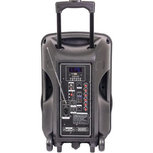 LOTRONIC Party 12LED - Enceinte sans fil Bluetooth - Noir