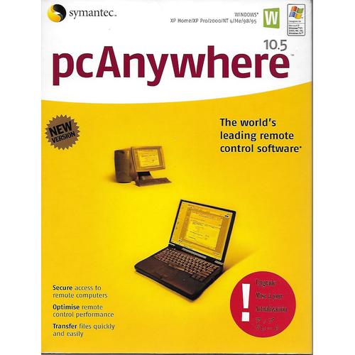 Symantec Pcanywhere Host & Remote - Version 10.5 - 1 Utilisateur - Cd - Win - Anglais
