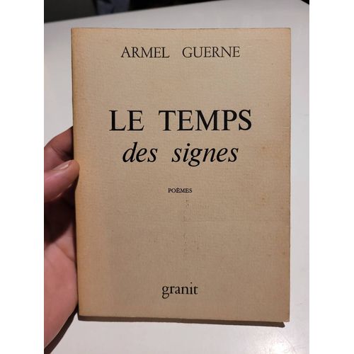 Le Temps Des Signes - Poèmes