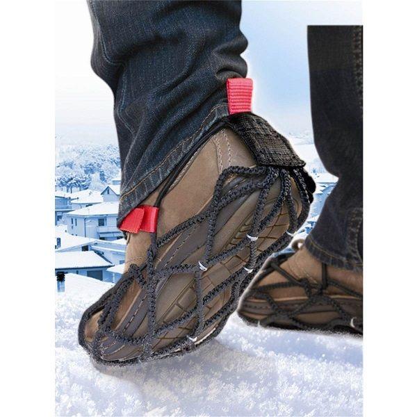 Sur-chaussure semelle anti-glisse neige, verglas et boue EZYSHOES