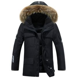 parka fourrure blanche