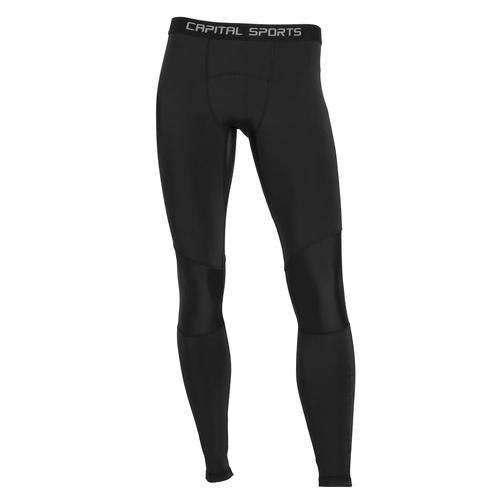 Capital Sports Beforce Pantalon Compression Vîtement Fonctionnel Hommes Taille S