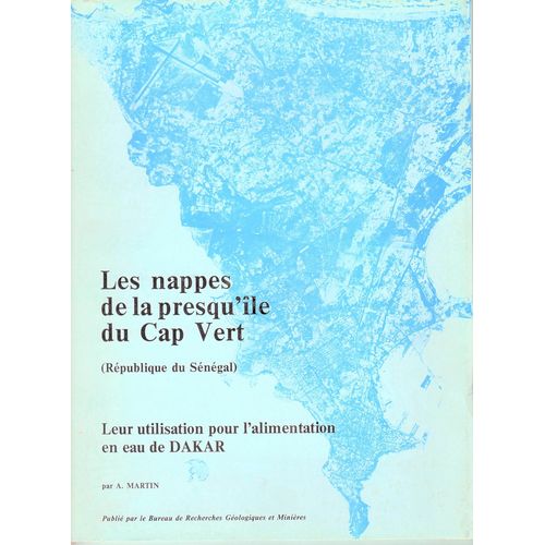 Les Nappes De La Presqu'Île Du Cap Vert (République Du Sénégal)
