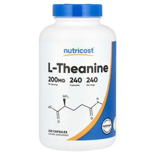 Nutricost L-Théanine, 200 Mg, 240 Capsules 