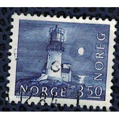 Norvège 1983 Oblitéré Used Phare De Lindesnes Lighthouse