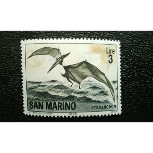 Timbre Saint Marin (Yt 647 ) 1965 Ptéranodon