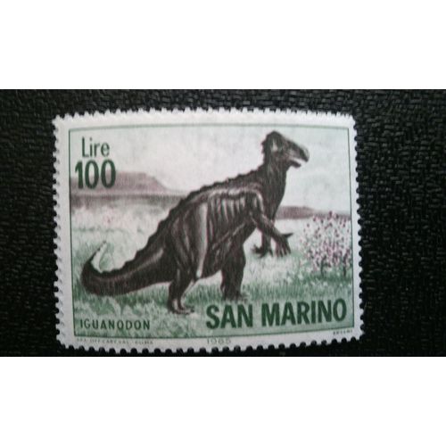 Timbre Saint Marin (Yt 652 ) 1965 Tyrannosaure