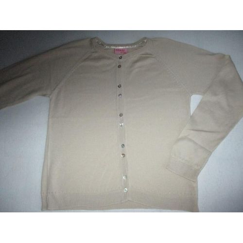 Gilet Du Pareil Au Même Beige 12 Ans