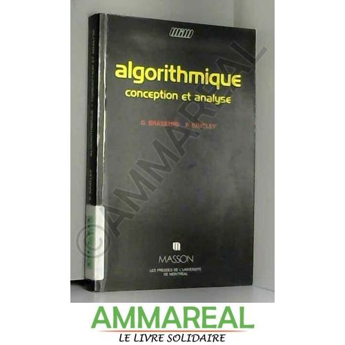 Algorithmique, Conception Et Analyse
