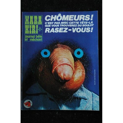 Hara Kiri 162 Mars 1975 Rasez-Vous Reiser Cavanna Choron Delfeil De Ton Pichon