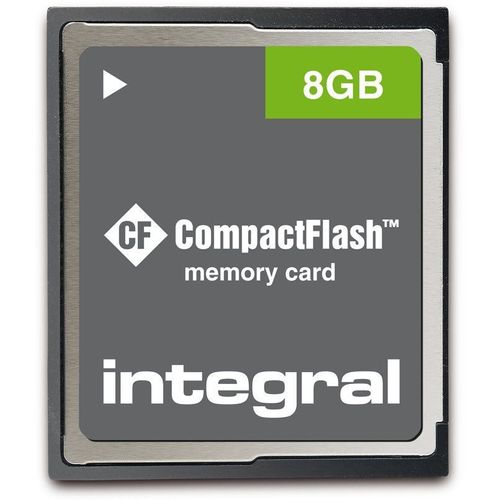 Integral - Carte Mémoire flash - 8 Go - CompactFlash Card