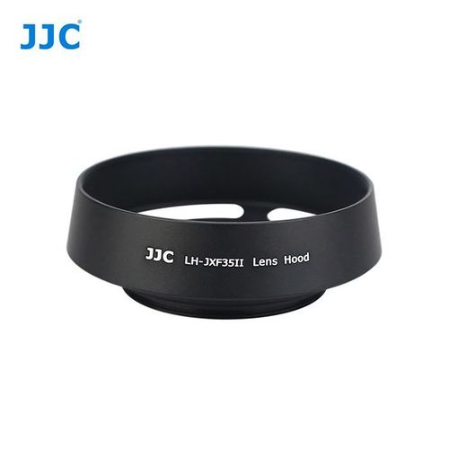JJC Fujifilm LH-XF35-2 équivalent pare-soleil en Métal pour Fujifilm XF 35mm f/2 R WR (Noir)