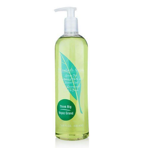 Green Tea Scent De Elizabeth Arden Energisant Bain & Gel De Douche 16.8 Oz / 500 Ml Pour Femme 