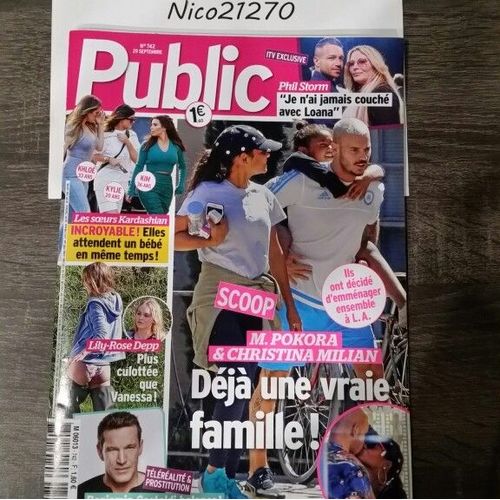 Public 742 M. Pokora Phil Storm Loana Kardashian Lily Rose Depp Benjamin Castaldi Christina Milian