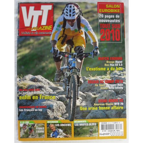 Vtt Magazine N° 231 - Novembre 2009.
