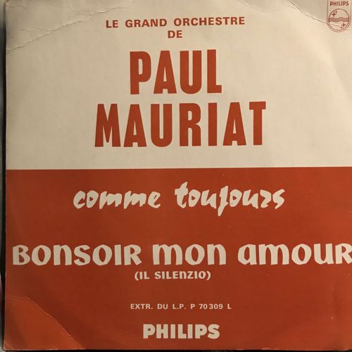 Comme Toujours/Bonsoir Mon Amour (Il Silencio)