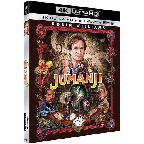 Jumanji - 4k Ultra Hd + Blu-Ray