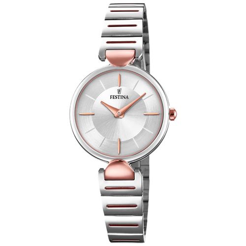Montre Festina En Acier Gris