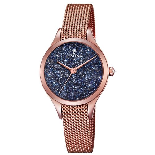 Montre Festina En Acier Rose