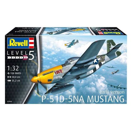 Maquettes  P-51d-5na Mustang (Early Version-Revell