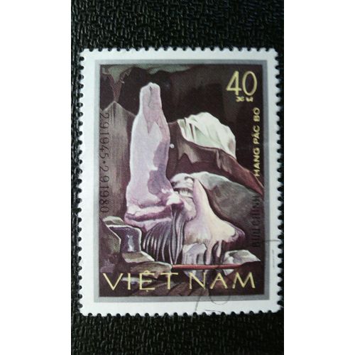 Timbre Vietnam ( Mi 1130 ) 1980 35e Anniv. De La République Socialiste Du Vietnam