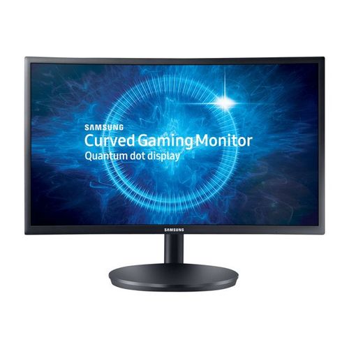 Samsung C24FG70FQU - CFG7 Series - écran LED - incurvé - 24" (23.5" visualisable) - 1920 x 1080 Full HD (1080p) @ 144 Hz - 350 cd/m² - 3000:1 - 1 ms - 2xHDMI, DisplayPort - noir mat