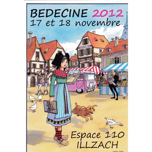 Carte Postale Turf Festival Bd Illzach 2012 (La Nef Des Fous...)