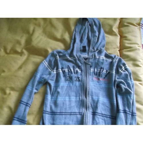 Gilet Teddy Brown Garçon 14 Ans Gris