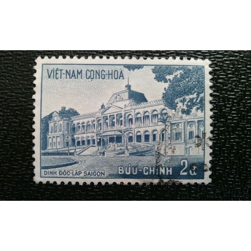 Timbre Vietnam Du Sud (Yt 121 ) 1959 Palais De L'indépendance