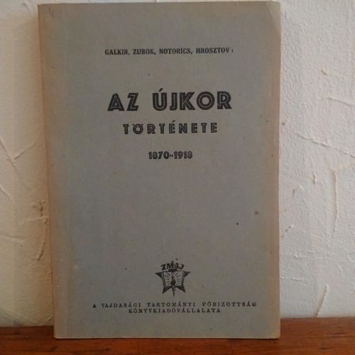 Az Ujkor Tortenete 1870-1918   de GLAKIN   Format Broché (Livre)